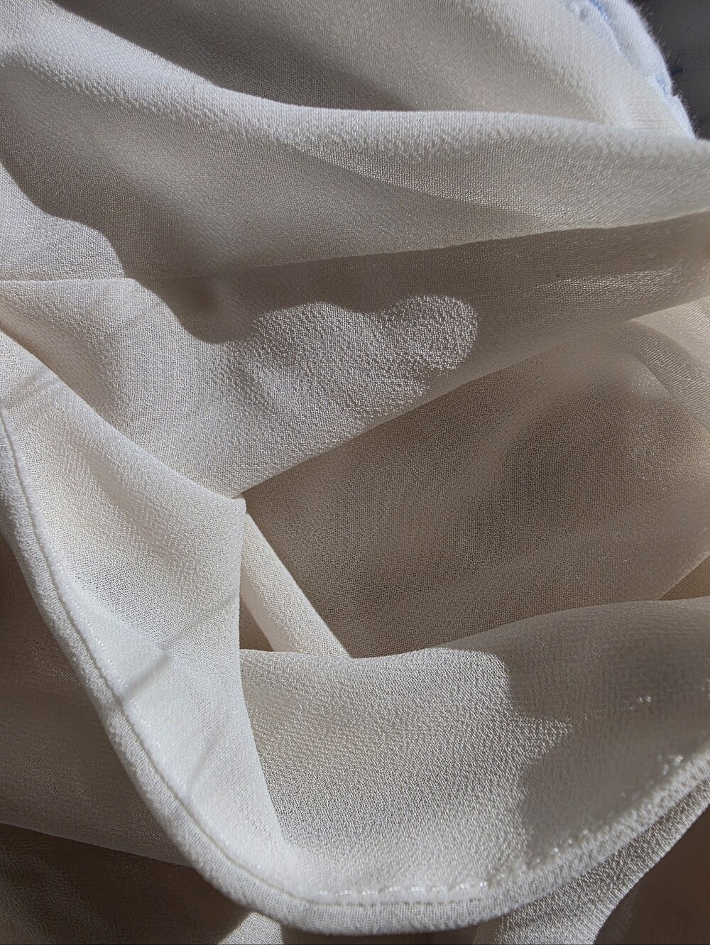 Vintage Victoria's Secret Sheer Ivory Gold Embroidered Maxi Robe Y2K M/L Peignoi - Picture 9 of 11